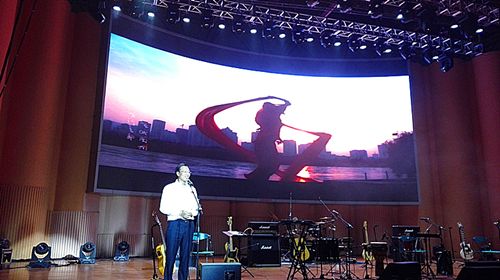 兰州城市文化主题音乐会中国城市巡演深圳站在我校举行